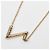 Collana Louis Vuitton Vault Upside Down in oro giallo 18K - vista 3