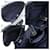Sac Double Saddle Christian Dior en bleu marine  - vue 8