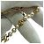 Bracciale Charm Louis Vuitton Bianco D'oro - vista 6
