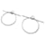 Hermès HERMES Loop MM Silver Stud Ohrringe Silber  - Ansicht 1