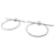 Hermès HERMES Loop MM Silver Stud Ohrringe Silber  - Ansicht 2