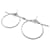 Hermès HERMES Loop MM Silver Stud Ohrringe Silber  - Ansicht 3