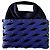 Bolso Issey Miyake Spiral Grid 38 - Ultra Violet Azul Morado oscuro