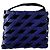 Bolso Issey Miyake Spiral Grid 38 - Ultra Violet Azul Morado oscuro - vista 11