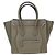 Céline Celine Luggage Grainy Leather Mini Castaño