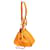 Loewe Hammock Leather Small Arancione  - vista 2