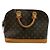 Louis Vuitton Alma Monogram Canvas PM Marrone