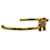 Céline Bracciale rigido Celine in oro D'oro - vista 2