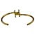 Céline Bracciale rigido Celine in oro D'oro - vista 4