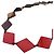 Hermès Hermes Buffalo Horn Long Necklace Chain Braun Orange