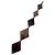 Hermès Hermes Buffalo Horn Long Necklace Chain Braun Orange - Ansicht 6
