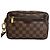 Clutch Louis Vuitton N61739 Marrone - vista 2