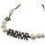 Collana Christian Dior placcata oro e strass D'oro