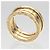 Bulgari Anello Bvlgari B.zero1 3-Band in oro giallo 18K - vista 3