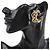 Orecchini a clip Chanel Vintage Rope Chain - vista 2