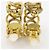 Orecchini a clip Chanel Vintage Rope Chain - vista 4