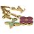 Orecchini Louis Vuitton Creole Sweet Monogram - vista 6