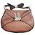 Autre Marque The Bridge Borsa a Tracolla in Pelle Marrone