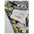 Coperni Vestido asimétrico estampado Negro Blanco Gris Amarillo - vista 4