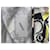 Coperni Vestido asimétrico estampado Negro Blanco Gris Amarillo - vista 5