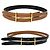 Cintura Hermès H-Belt reversibile nera e camel Nero Cammello