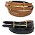 Cintura Hermès H-Belt reversibile nera e camel Nero Cammello - vista 2