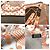 Hermès Foulard Hermes Carre 70 in Beige, Marrone e Arancione - vista 2