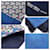 Hermès Stola reversibile in seta e angora Hermes Blu - vista 3