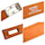 Kelly Hermès Hermes Leather Charm Bracelet in Orange  - view 3