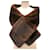 Céline Sciarpa in visone CELINE Tippet marrone  - vista 1