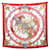 Hermès Stola Hermes Carre Geant 140 Chorus Stellarum Arancione