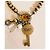 Iconico bracciale vintage DOLCE & GABBANA con cammeo, cristalli, perla, charms Argento Multicolore - vista 6