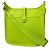 Hermès Borsa Hermes Evelyne Gen III Clemence PM Verde - vista 2