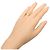 Anello a fascia in oro giallo 18K Cartier - vista 2