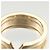 Anello a fascia in oro giallo 18K Cartier - vista 4