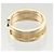 Anello a fascia in oro giallo 18K Cartier - vista 8