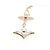 Louis Vuitton Color Blossom Lariat 18K Rose Gold con Nácar y Diamante Dorado - vista 6