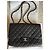 Timeless Borsa Chanel Classic Flap in pelle caviar nera JUMBO Nero - vista 3