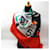 Sciarpa grande in cotone Chanel multicolore Rosso - vista 3