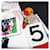 Sciarpa grande in cotone Chanel multicolore Rosso - vista 8