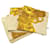 Sciarpa in seta Chanel Beige Giallo  - vista 10