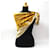 Sciarpa in seta Chanel Beige Giallo  - vista 3