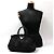 Borsa Tote in Nylon Nero Prada - vista 4
