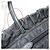 Borsa Tote in Nylon Nero Prada - vista 8