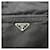 Borsa a tracolla in nylon Prada Nero Bianco - vista 11