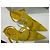 Jimmy Choo Traci 90 Décolleté Gialle Mesh e Pelle Giallo - vista 11