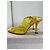 Jimmy Choo Traci 90 Décolleté Gialle Mesh e Pelle Giallo - vista 2