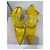 Jimmy Choo Traci 90 Décolleté Gialle Mesh e Pelle Giallo - vista 6