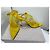 Jimmy Choo Traci 90 Décolleté Gialle Mesh e Pelle Giallo - vista 7