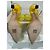 Jimmy Choo Traci 90 Décolleté Gialle Mesh e Pelle Giallo - vista 9